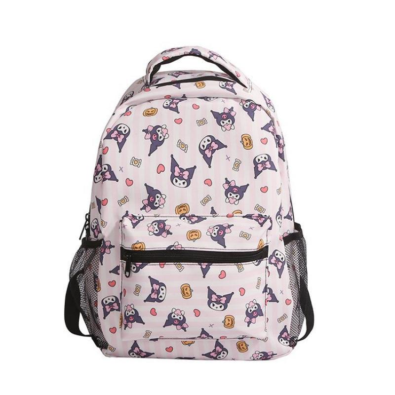 Schoolbag Campus Sense Cute Trend Niche Versatile School Bag Printed Cartoon Student Female Backpack Lightweight Large Capacity Backpack