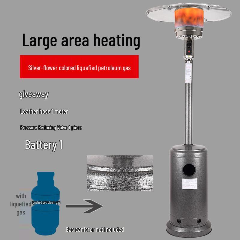 Umbrella Gas Heater: Outdoor LPG Fire Pit & Commercial Natural Gas Heater