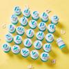 26PCS Lowercase Letters Baking Molds Reusable Plastic Alphabet Handmade DIY Cutters for Biscuit Fondant Cake Decorating Tool ZYF