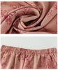 Summer Plus-Size Two-Piece Stylish Set for Middle-Aged & Elderly Women with Short Sleeves