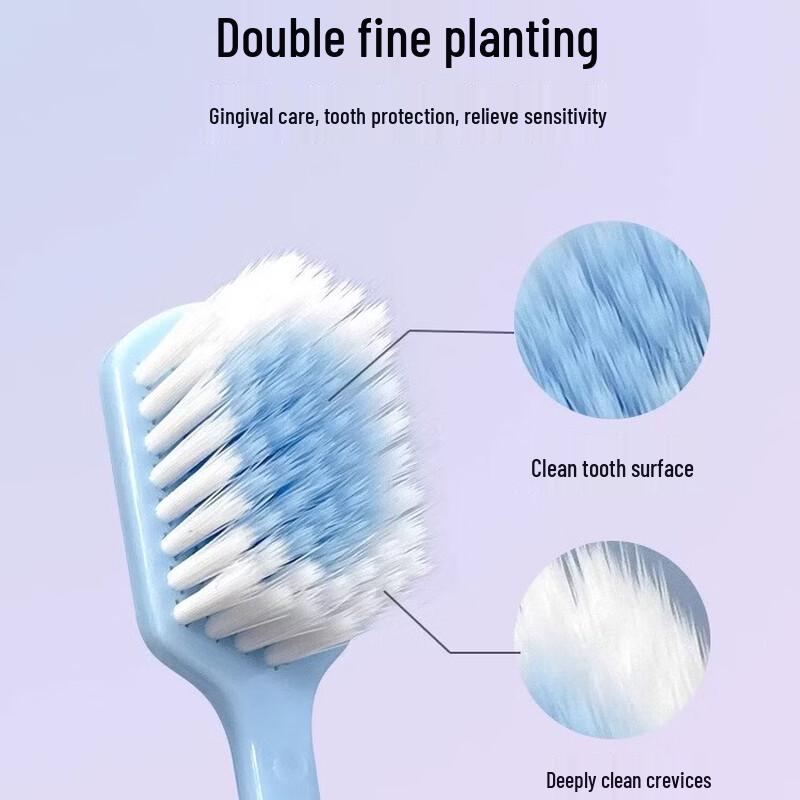 Shuke Wide Head Soft Bristle Toothbrush 3-Pack