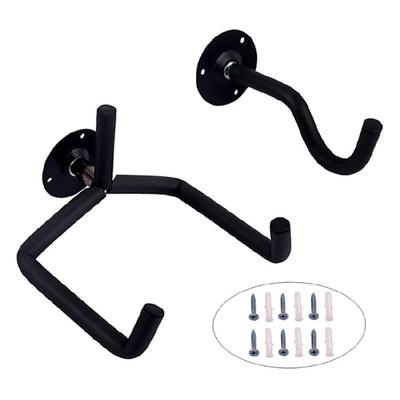 Wall Mount Bracket Horizontal Wall Hook Holder Stand with Screws for Guitar Bass