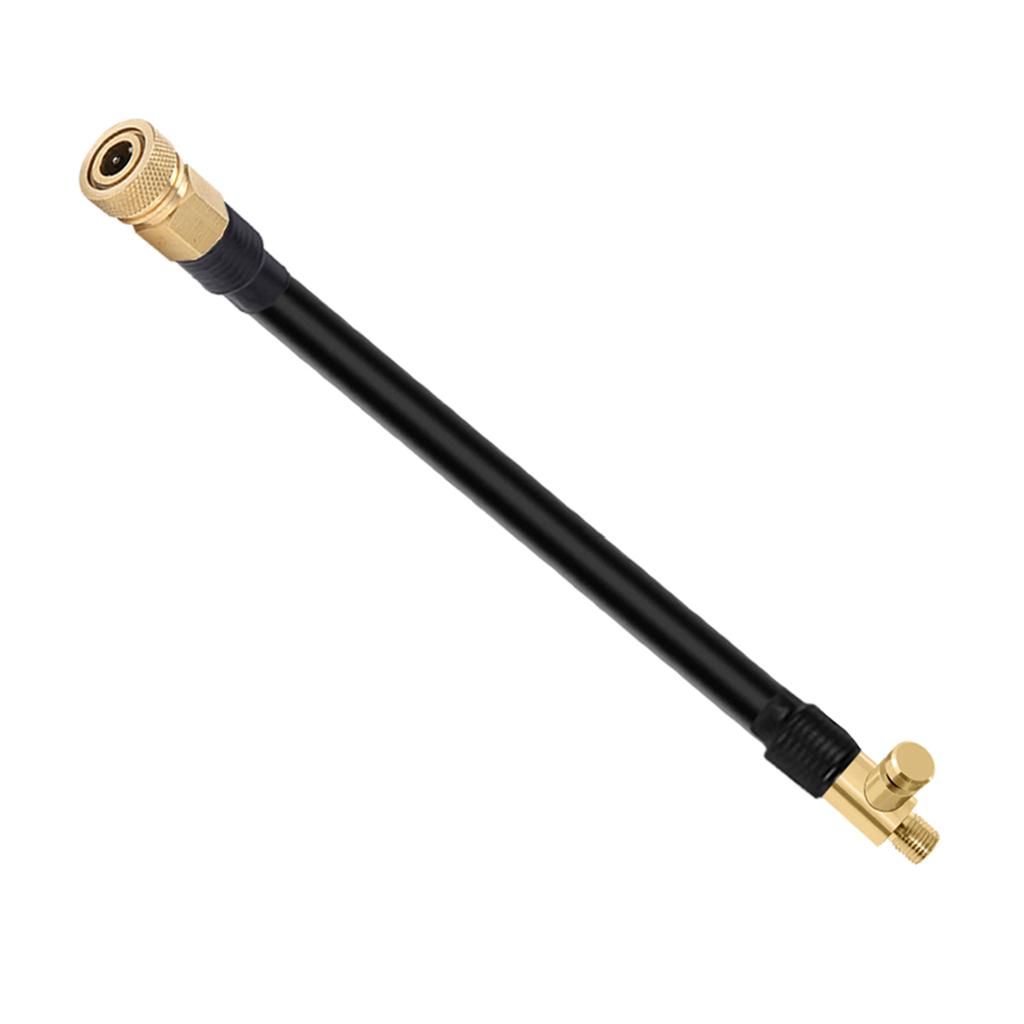 Car Tire Inflator Hose Locking Air Chuck Inflatable Air Pump xtension Tube