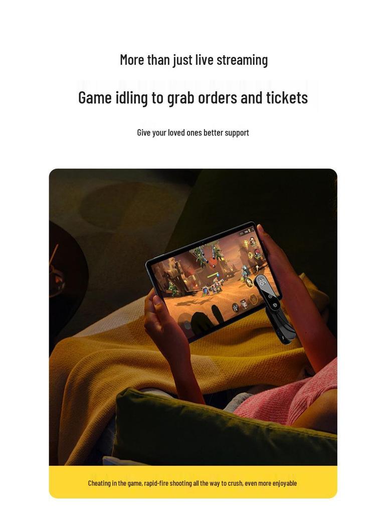 T3 Auto-Clicker with Digital Display - Adjustable Gear Electric Screen Tapper for Douyin & Kuaishou