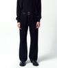 INSILENCE Semi-Flare Jeans Washed Black