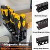 ULIBERMAGNET Magnetic Screwdriver Rack, Heavy Duty Magnetic Tool Holder, Pliers Organizer Rack for Screwdrivers, Pliers, Scissors, Magnetic Mount Tool