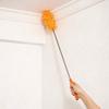 2 Pieces Replaceable Head Microfiber Duster Extendable Telescopic Dust Brush  Furniture Dusting