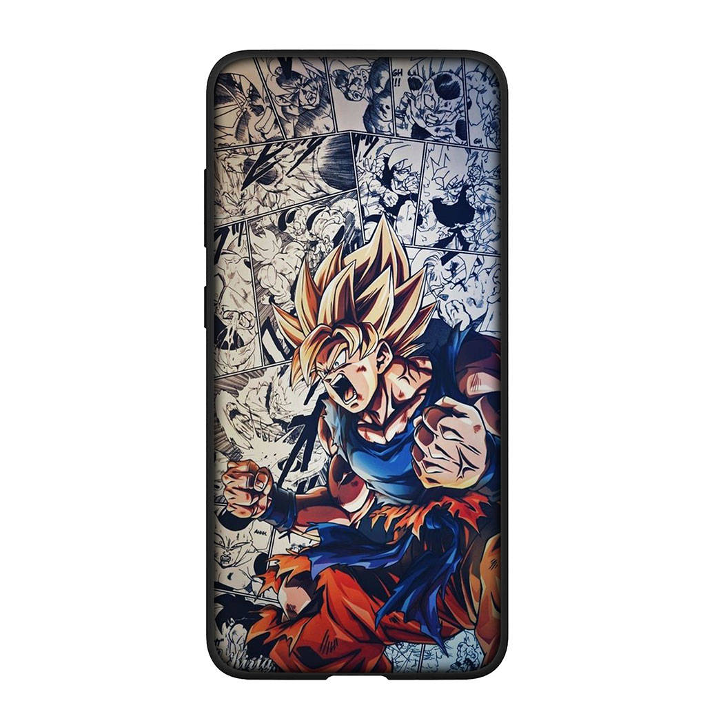 Phone Case for Samsung Galaxy S25 S24 S23 iPhone 16 15 Redmi Note 14 13 12 16E 11 Pro Max XR OPPO Moto Huawei Dragon Ball Goku DragonBall Super Cover