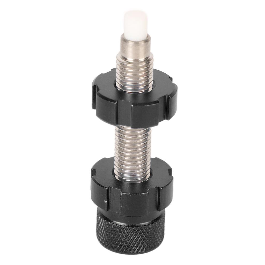 Bogenschießen Kissen Kolben Universal Aluminiumlegierung Federbelastet Recurvebogen Zubehör Schwarz