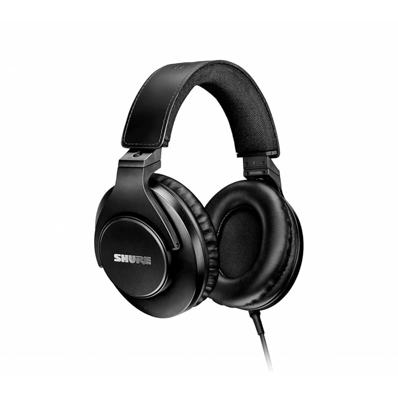 

[VGP2025 Gold Award] SHURE Sure professional studio headphones SRH440A-A black : wired Closed type foldable Professional specifications listening