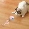 Interactive Cat Ball 3 Modes Automatic Rolling Ball with Rope Fast Charging Cat Safe Self-Entertainment Toy for Cats And Small Dogs