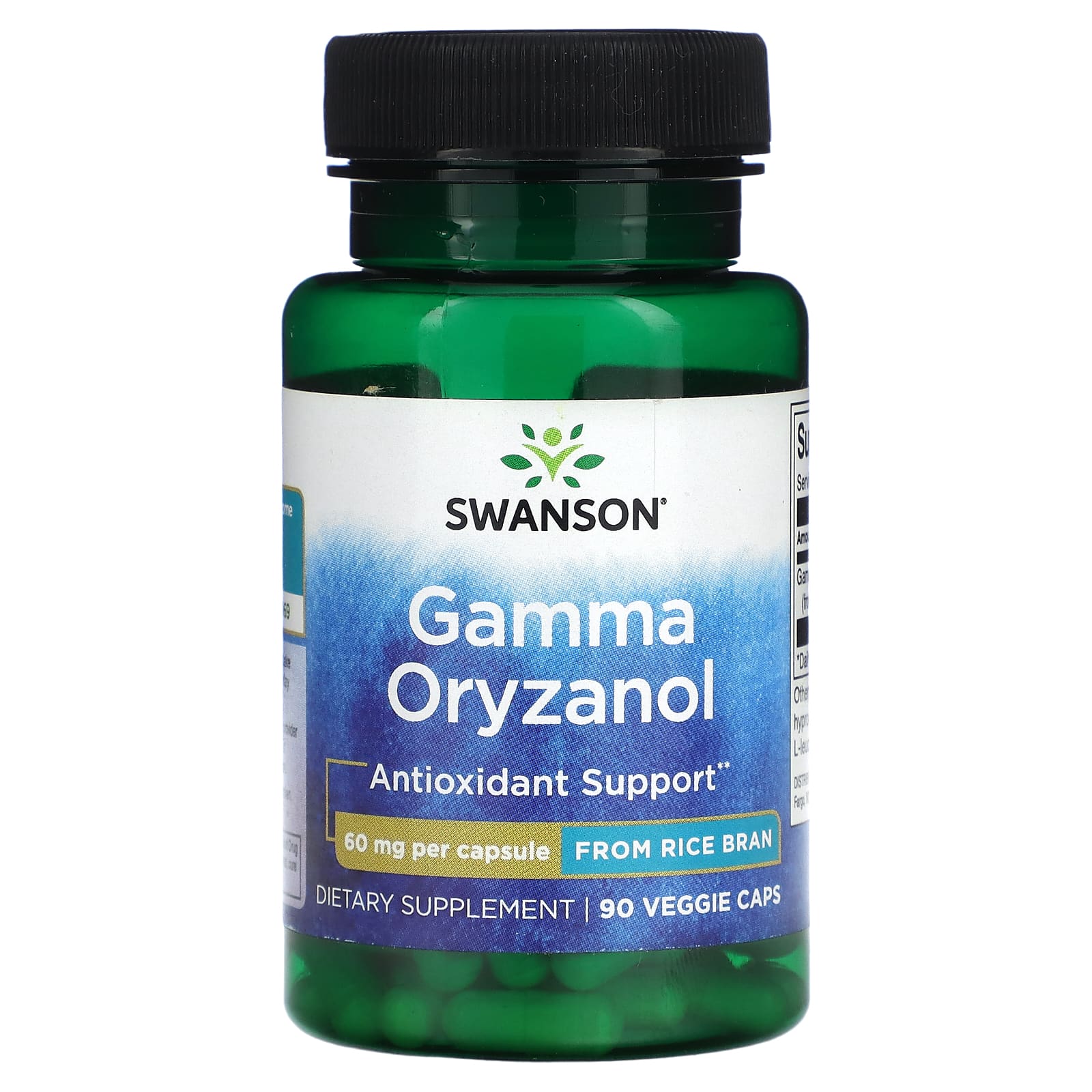 

Gamma Oryzanol, 60Mg, 90 Veggie Caps
