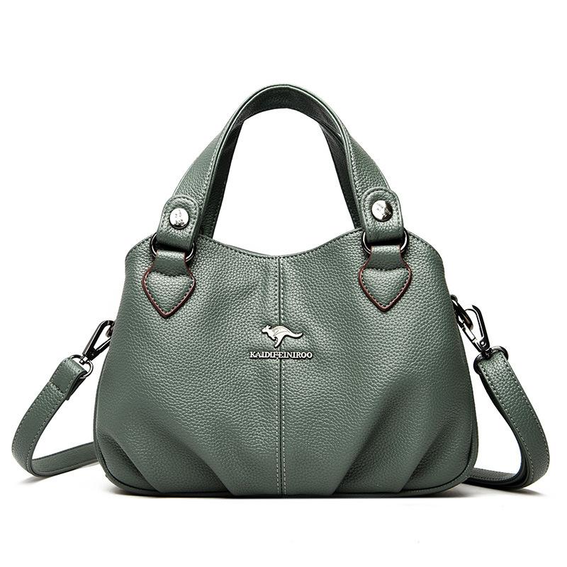 

Сумка для женщин Новая сумка через плечо для женщин Стильная сумка для женщин среднего возраста Сумка на плечо зелёный