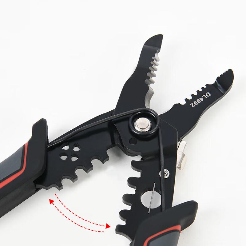 Deli Multi-function Wire Stripper & Crimping Pliers