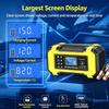 12V Smart Battery Charger And Repair Kit, Pulse Repair Charger 12V 4-100Ah, Portable Car Charger,Car Battery Charger