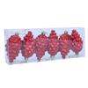 2Pieces Shimmering Pinecone Holiday Decorations Not Traditional Design Christmas Hanging Ornaments