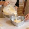 Cake Baking Pans Aluminum Heart Non-Stick Bakeware Loaf Baking Pans Cake Mold for Cheesecake Muffin Dessert Valentines Wedding