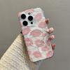 Moderne Pinke Lippenabdruck Magnetische Kabellose Lade Handyhülle Für iPhone 17 Air 16 15 14 13 Pro Max Klare TPU Rückseite