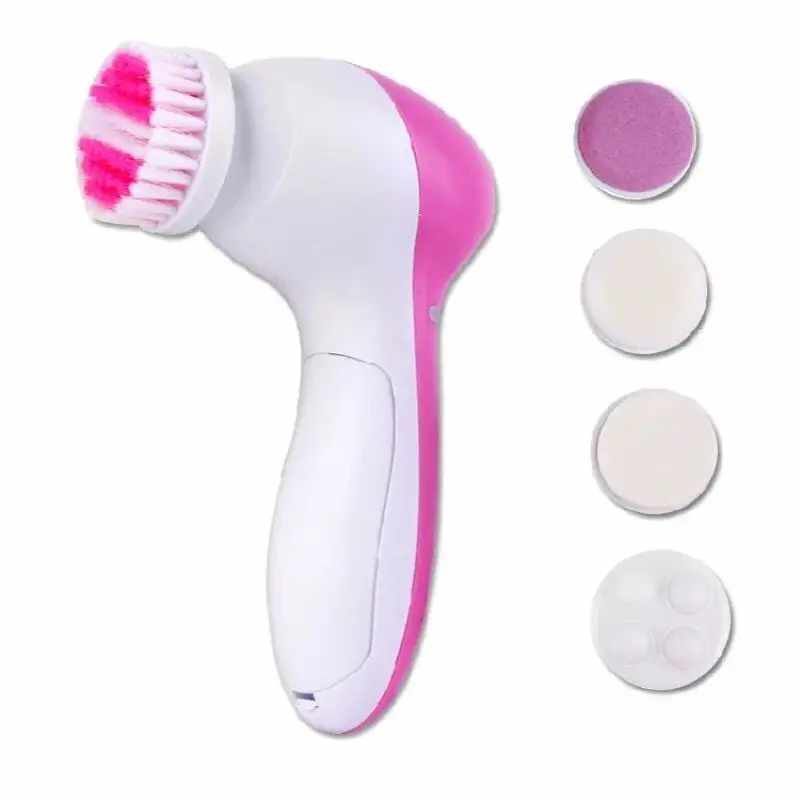 Gesichtsreinigungsbürste Gesichtspeeling: 7in1 JBK-D Elektrisches Peeling Spin Cleanser Gerät Wasserdichtes Tiefenreinigungs-Exfol