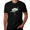 A ist für Australischer Weißer Ibis T-Shirt Festival Lässig Kurzarm