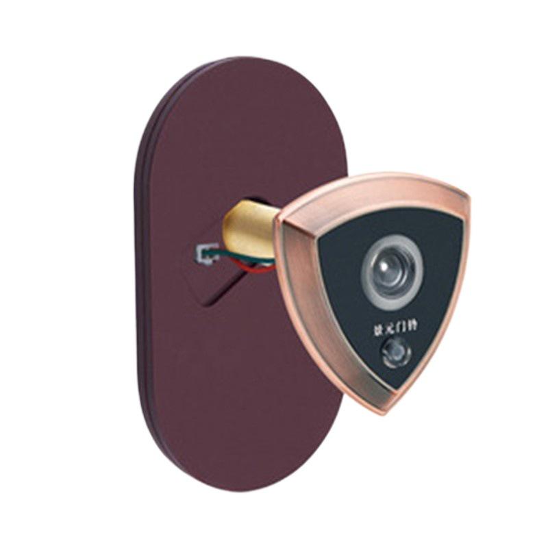 Universal Anti-theft Doorbell with Integrated Anti-peep Viewer