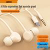 High-Value In-Ear Type-C Wired Headphones Q5 with Microphone, Comfortable for Long Wear.
