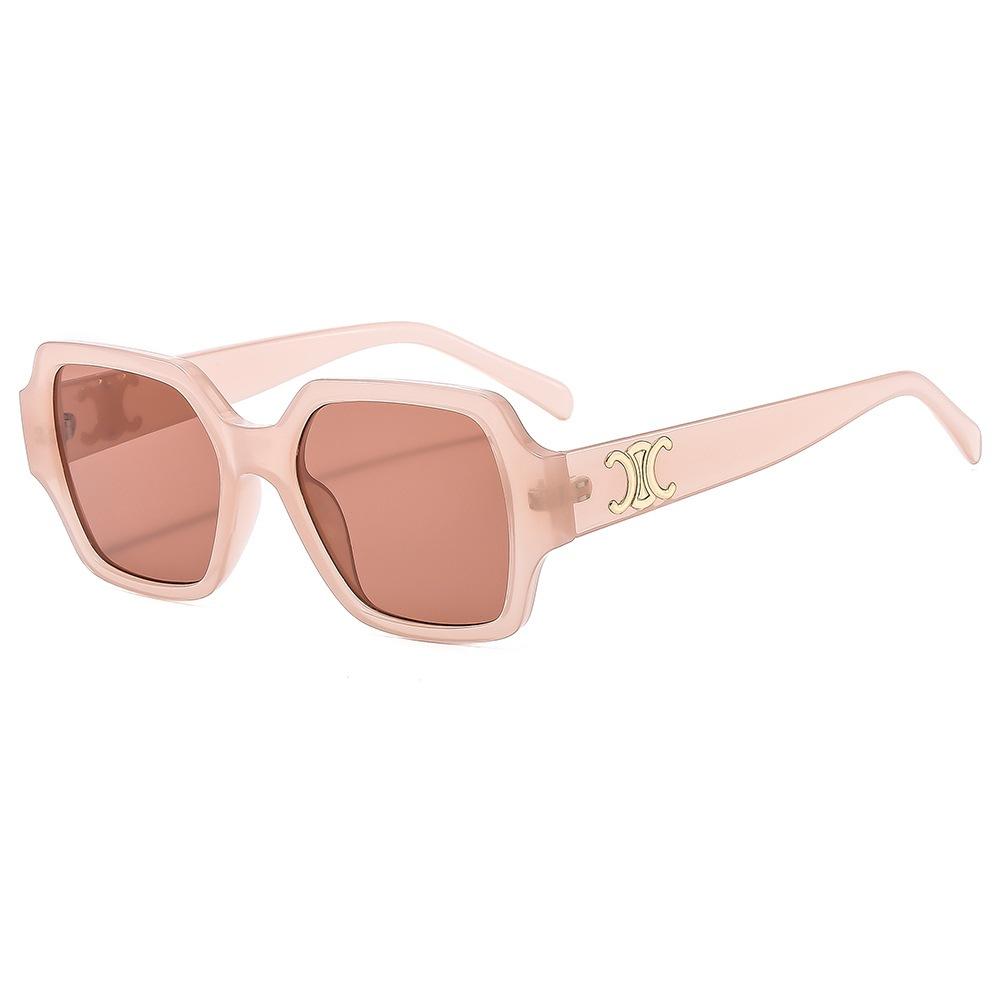 JYL TS Sunglasses Polygon Large Frame UV Street/89228