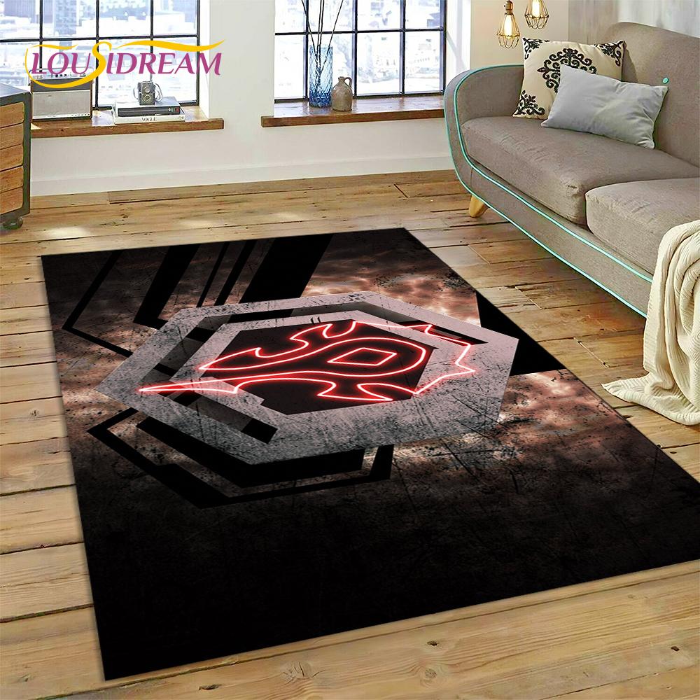 WOW, World of Warcraft  Demon Hunter, Lich King Game Rug Carpet for Living Room Bedroom Home Decor,Non-slip Decoration for Sofa