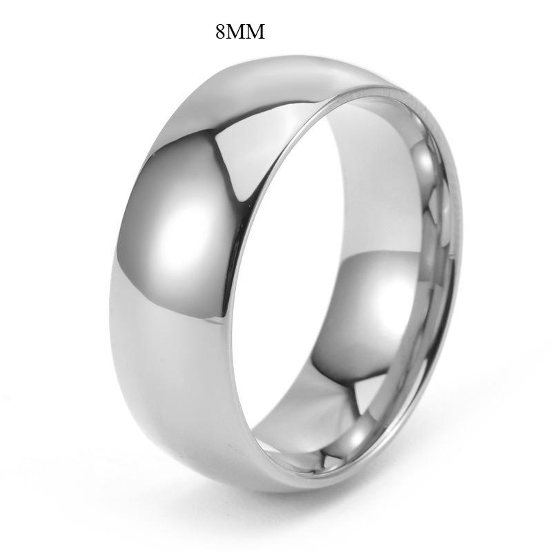 Unisex Glatter Wolfram Ehering Langlebige Partnerringe Breites Schmales Design Stilvolles Schmuckgeschenk