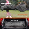 SucceBuy 12x6FT Portable Soccer Goal Soccer Net 1 Pack For Adults Kids Training All-Weather Outdoor Soccer Goals with Carry Bag