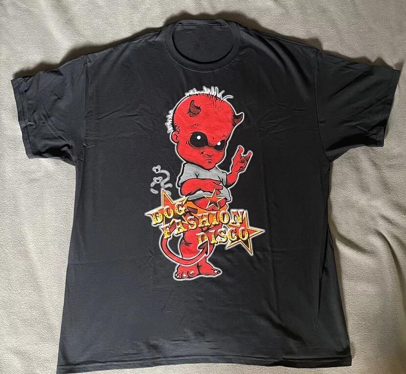 

Black COlor Dog Fashion Disco satan Shirt Unisex All Sizes TR801 Unisex T-Shirt XXXXL