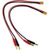 For XT30 To 4mm Banana Connector RC Battery Charging Cable 16AWG For Electrical Equipment Accessories