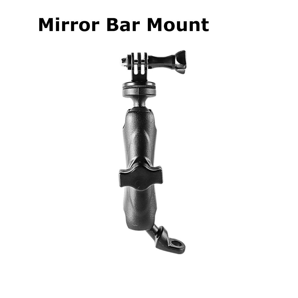 Motorcycle Handlebar Mount Aluminum Holder for GoPro Hero 13 12 11 10 9 Insta360 AKASO SJCAM DJI Osmo Action Camera Accessories