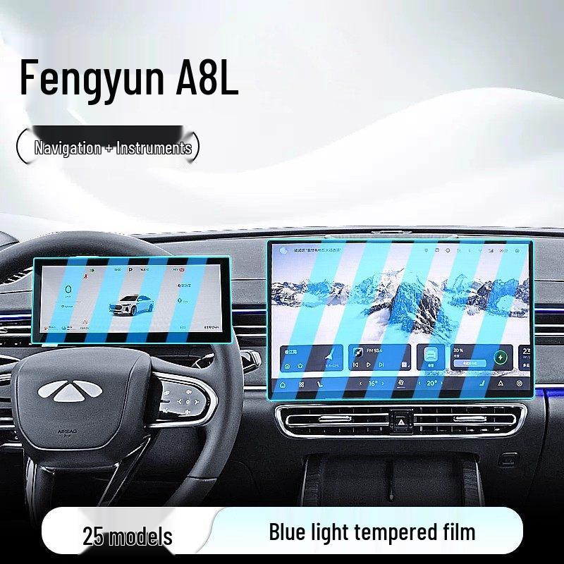 Chery Fengyun A8L Center Console Navigation Screen Protector