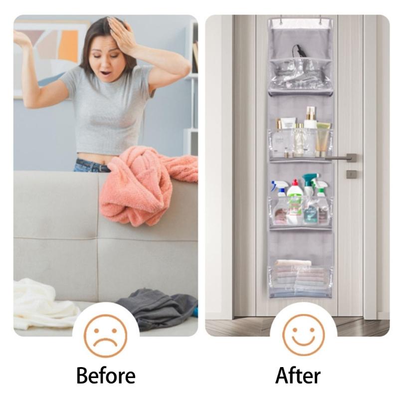 Over Door Storage Pocket For Handbags Wall Mounted Bag Hanger Hanging Organizer Practical Home Closet Accessory