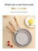 Induction-Compatible Non-Stick Crepe and Frying Pan with Maifan Stone Surface