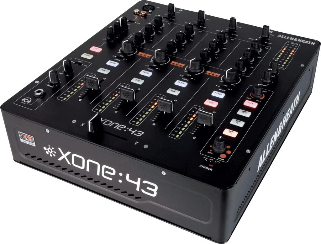 Allen Heath 43 Professional 4ch DJ Mixer & XONE