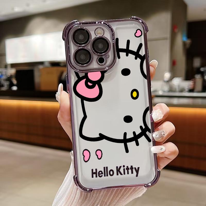 Cute Hello Kitty Shockproof Case For Huawei Honor 600 400 Lite Pro X9D X9A X9B X8C X8B X8A X7D X7A X6C X6D X6A X5B X5C 5G Casing