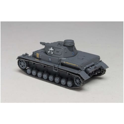 PLATZ Girls & Panzer Palm-sized Tank Collection: Panzer IV Type D (Anglerfish Team Discovery), 1/72 Scale, Pre-painted Finished Figure, GPC72-15