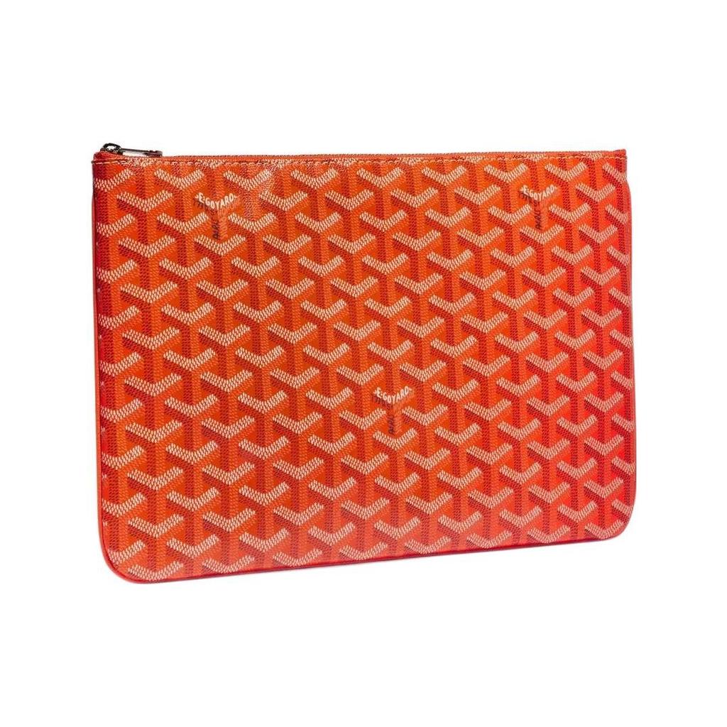Goyard Senat Y Monogram Full Print Zipper Cosmetic Bag Unisex Cosmetic Bag Black Blue Green SENAT2MMLTY