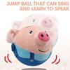 Talkings Pig Early Education Toy for Baby Lightweight Bouncing Stuffed Animal Toy for Infants Newborns