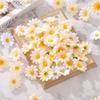 100pcs Artificial Daisies Flower Heads1.6" Silk Fake Daisies Heads Mini Daisies Artificial Flowers Bulk for DIY Wedding