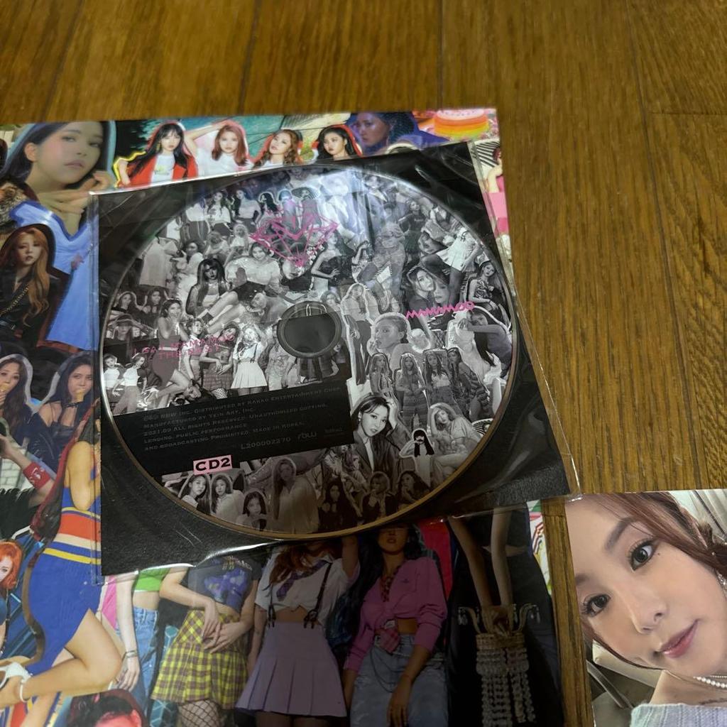 [USED] Mamamoo I Say Mamamoo Trading Card CD