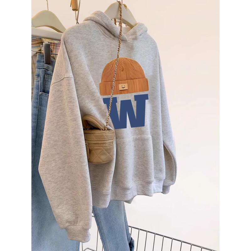 

JOEM Women s Versatile Long-Sleeve Hooded Sweatshirt S