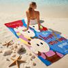1pc In the Night Garden2 Beach Towel, Comfortable and Thick, and Swimming/Bath/Picnic/Camping Towel, Suitable for Seaside Beaches