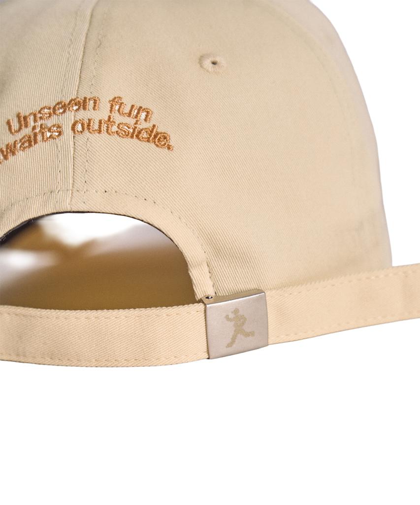 Chologseutyudio Three People Ball Cap (Butter Yellow)