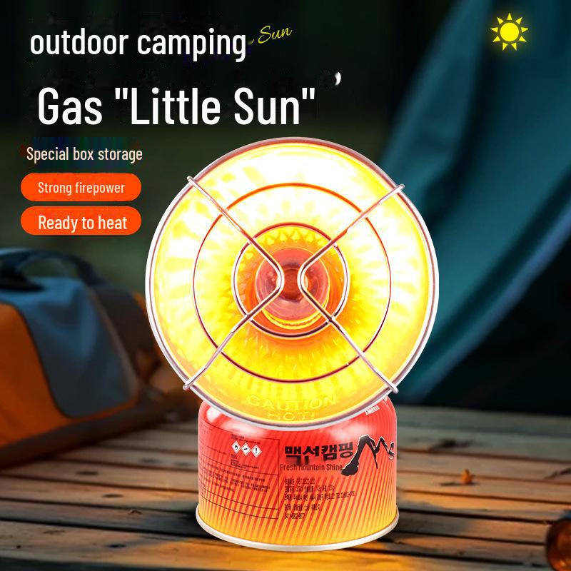 Portable Outdoor Heater: Mini Sun Stove for Camping and Tent Heating