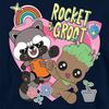 Guardians Of The Galaxy Childrens/Kids BFF Rocket & Groot Pull Over Hoodie