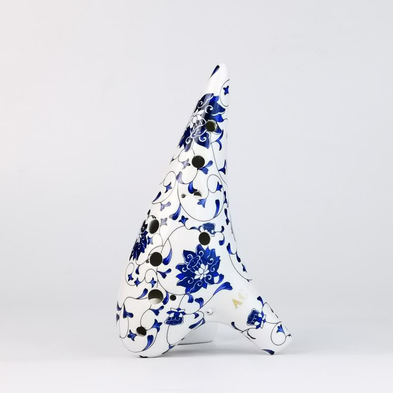 Ceramică Ocarina Baza Instrumente Orff Vindecare 12 găuri Ocarina timpului Terapie cu sunet Accesorii pentru instrumentație muzicală profesională Legenda Ocarine