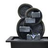 Decorative Tabletop Water Fountain Flowing Feng Shui Outdoor Waterfall Relaxing Table